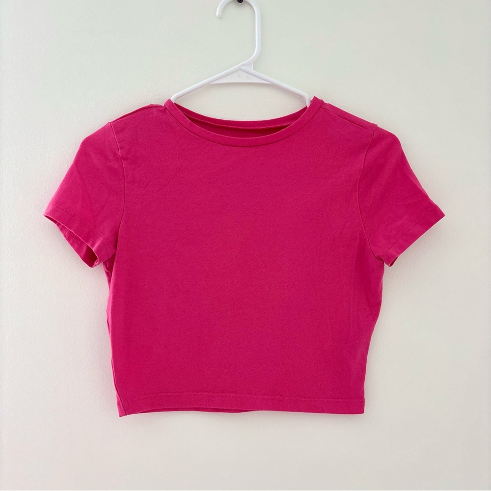 Wild Fable Crop Top Hot Pink Size S NWOT